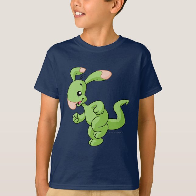 T-shirt Verde de Blumaroo (Frente)