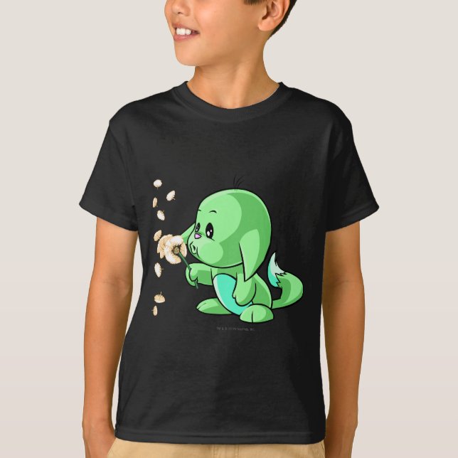 T-shirt Verde de Kacheek (Frente)
