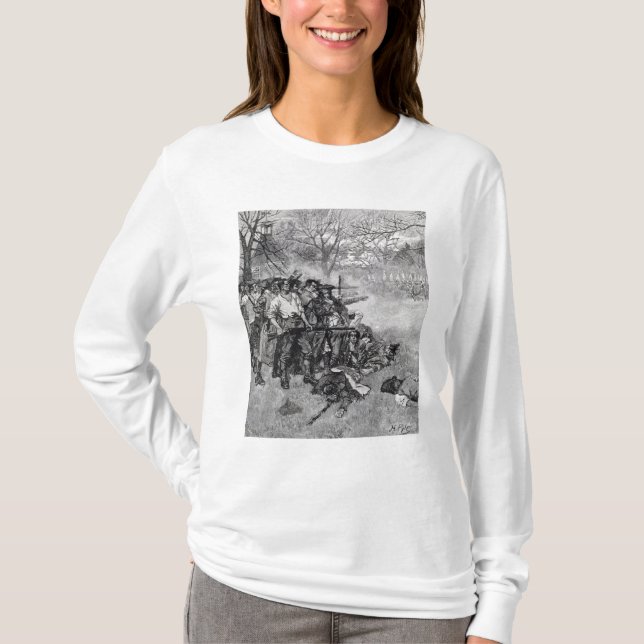 T-shirt Verde de Lexington (Frente)
