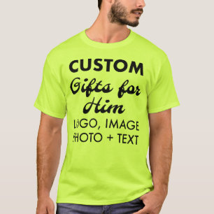 T-Shirt Verde de Segurança Personalizado