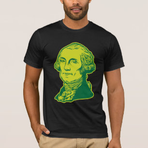 T-shirt verde de Washington
