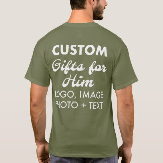 T-Shirt Verde do Exército Personalizado