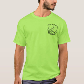 T-shirt VERDE do grau OCBA