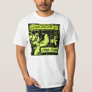 T-shirt Verde do lagarto