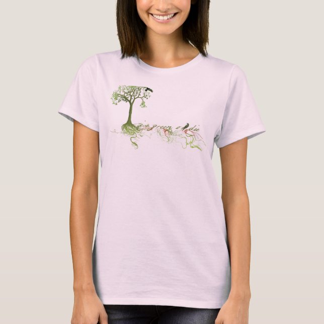 T-shirt Verde ou Morre ao Vivo (Frente)