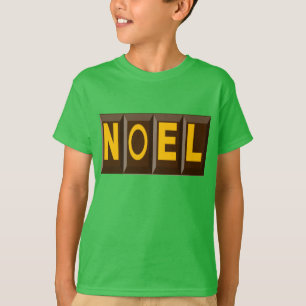 T-shirt verde trevo Desenho NATAL CHOCOLATE