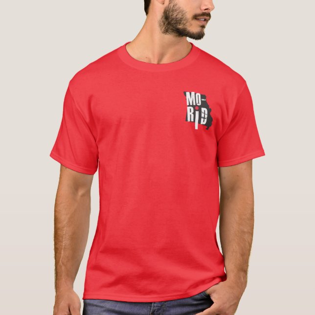 T-shirt vermelho (Frente)