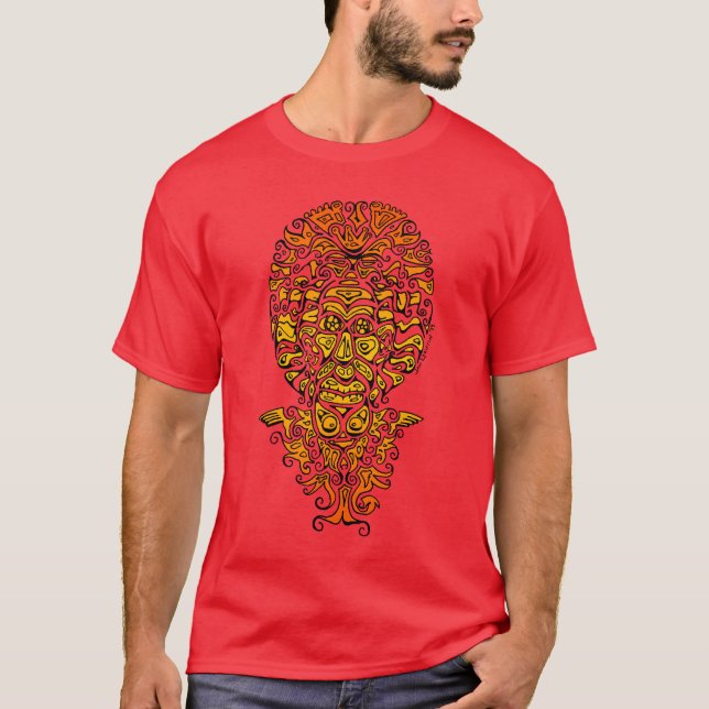 T-shirt vermelho (Frente)