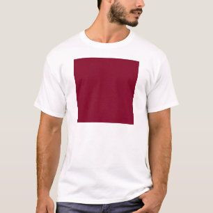 T-shirt Vermelho borgonha