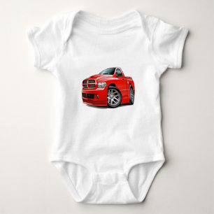 T-shirt Vermelho da ram de Dodge SRT10
