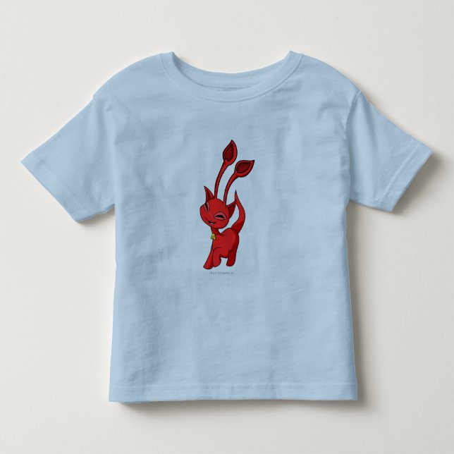 T-shirt Vermelho de Aisha (Frente)