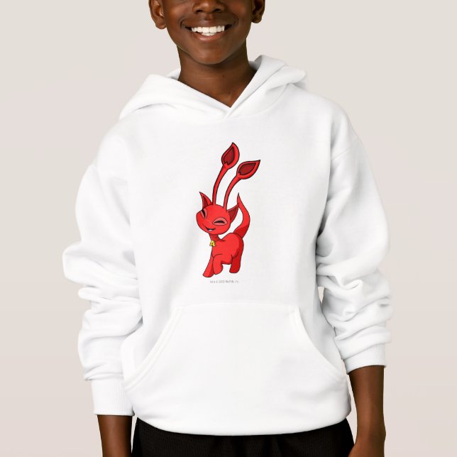 T-shirt Vermelho de Aisha (Frente)