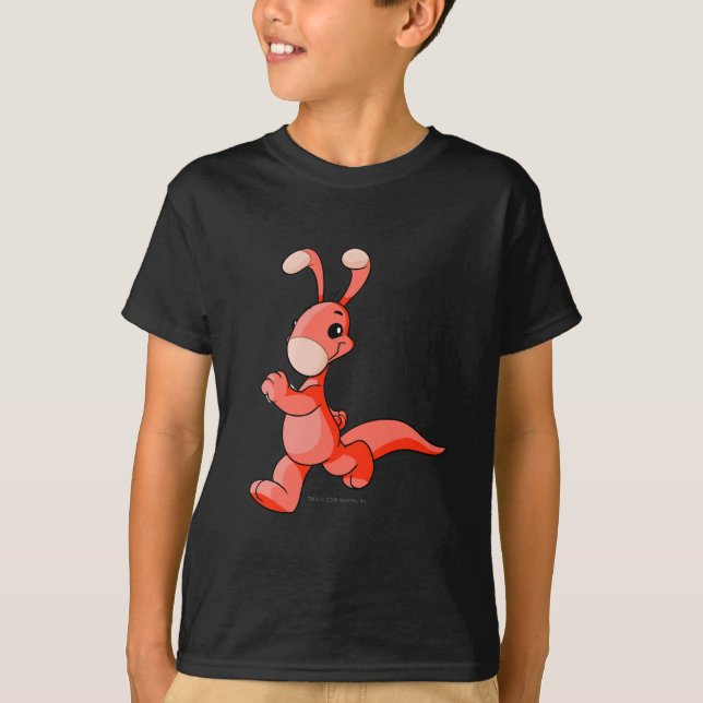 T-shirt Vermelho de Blumaroo (Frente)