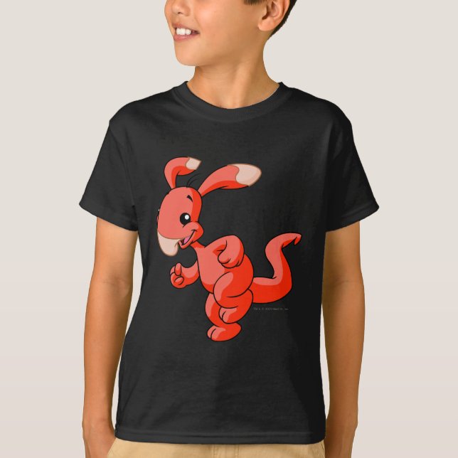 T-shirt Vermelho de Blumaroo (Frente)