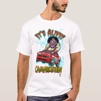 T-shirt vermelho de Chevy Camaro SS
