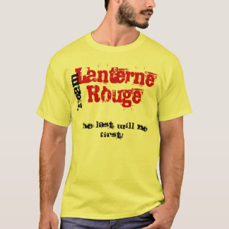 T-shirt Vermelho de Lanterne da equipe
