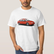 T-shirt vermelho de Saturn SL2