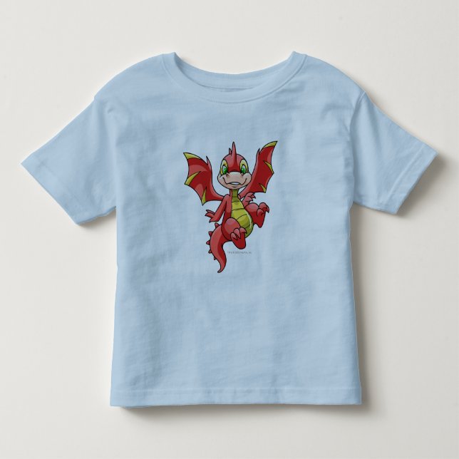 T-shirt Vermelho de Scorchio (Frente)