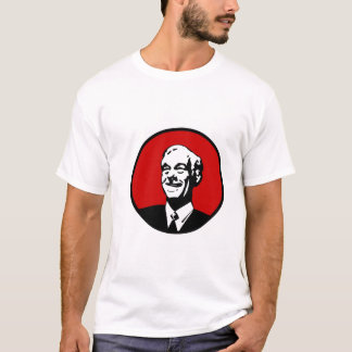 T-shirt Vermelho do círculo de Ron Paul