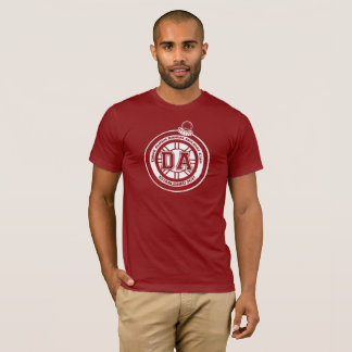 T-shirt Vermelho do T do copo do feriado anual de Dave