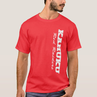 T-shirt vermelho dos incursores de Kahuku