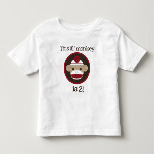 T-shirt Vermelho e macaco da peúga de Brown: Segundo T do