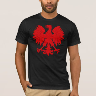 T-shirt Vermelho Eagle polonês