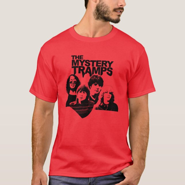 T-shirt vermelho - personalizado (Frente)