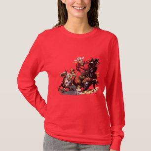 T-shirt Vermelho Ryder do vintage