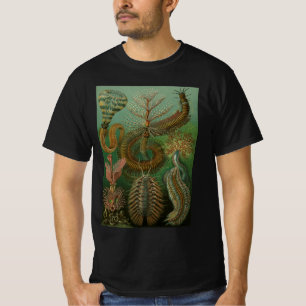 T-shirt Vermes Annelids Chaetopoda vintage por Ernst Haeck