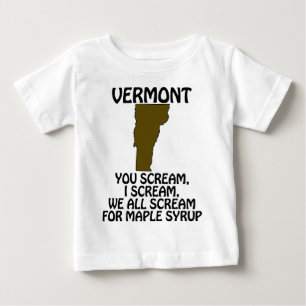 T-shirt Vermont - Você Grita, Eu Grito por Xarope de Bordo