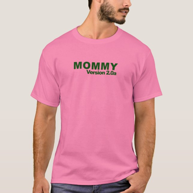 T-shirt Versão 2.0a das mamães (Frente)