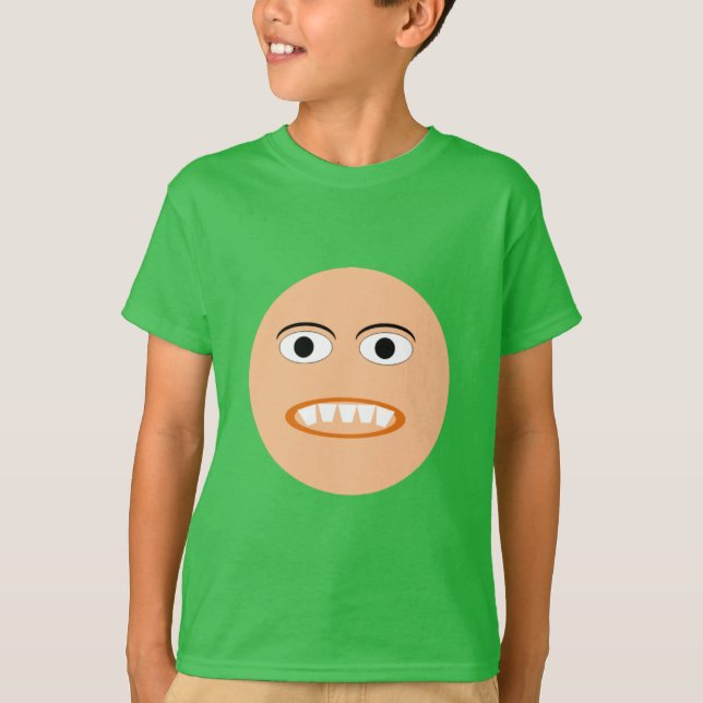 T-shirt vert trèfle pour enfants  HUMOUR  KIDS  (Frente)