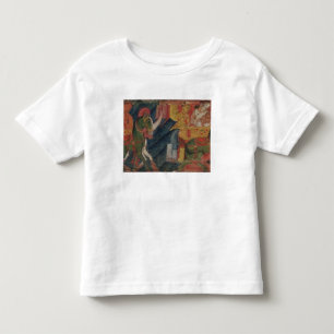 T-shirt "Vessnatara Jataka", de um cobrir do manuscrito,