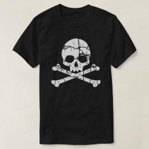 T-Shirt vestido Cracking Cracking E Crossbones