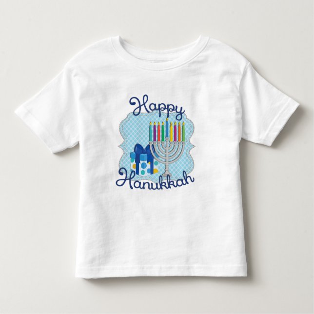 T-shirt Vestido de Hanukkah (Frente)