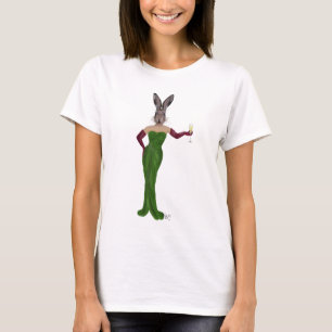 T-shirt Vestido Verde do Coelho 3