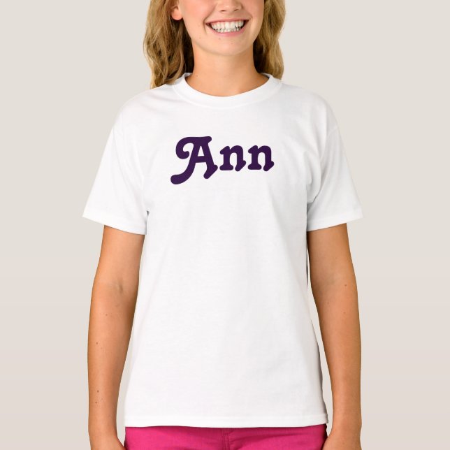 T-shirt Vestiladoras Ann (Frente)