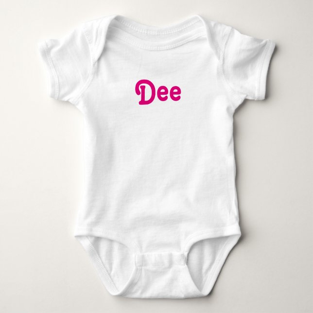 T-shirt Vestuário Baby Dee (Frente)