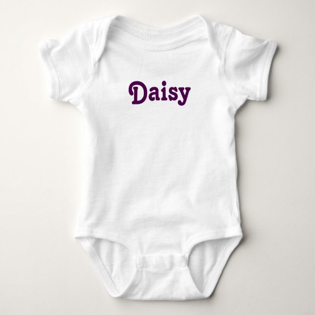 T-shirt Vestuário Bebê Daisy (Frente)