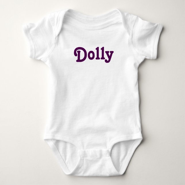 T-shirt Vestuário Bebê Dolly (Frente)