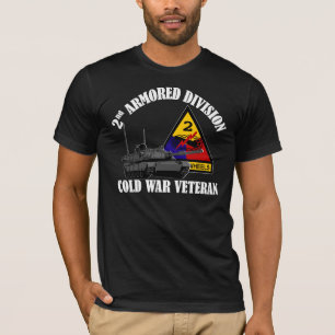 T-shirt Vet da Guerra Fria do segundo AD