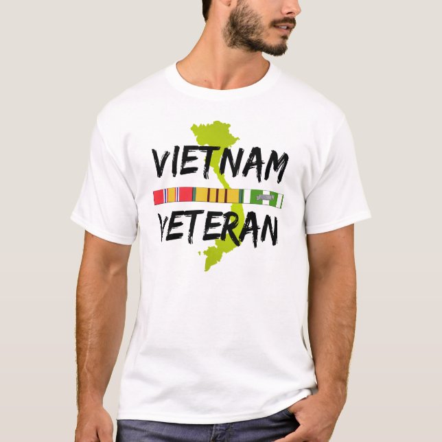T-shirt veterinário de Vietnam (Frente)