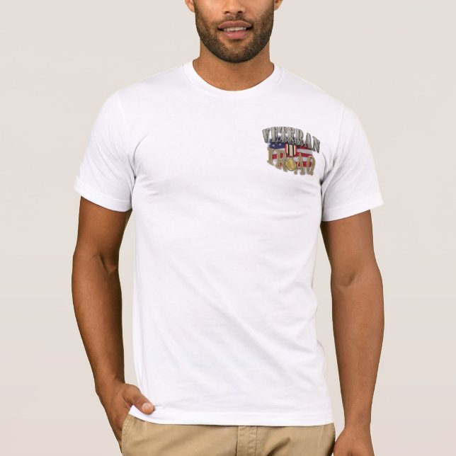 T-shirt Veterinário-Exército-Iraque (Frente)