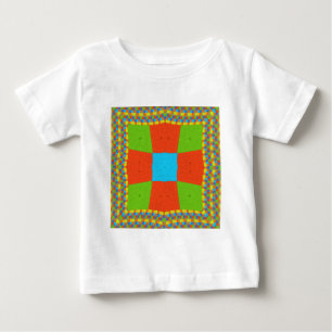 T-shirt Vetor étnico colorido europeu maravilhoso