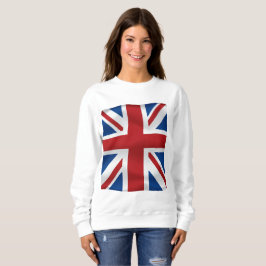 T-shirt Vetor que acena a bandeira nacional britânica