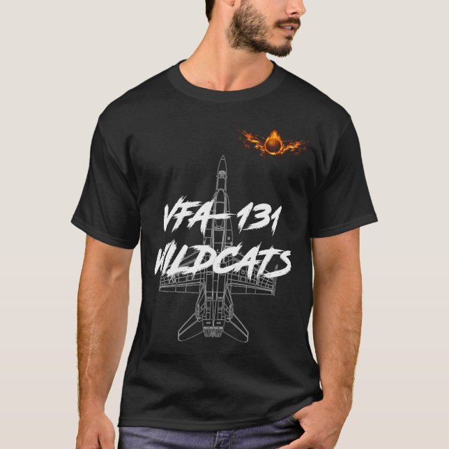 T-Shirt VFA-131 ORDENÂNCIA DE AVIAÇÃO DE GATOS SEL (Frente)