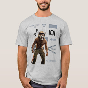 T-Shirt VFA-131 WILDCATS 101 AK Comandante de Aviã