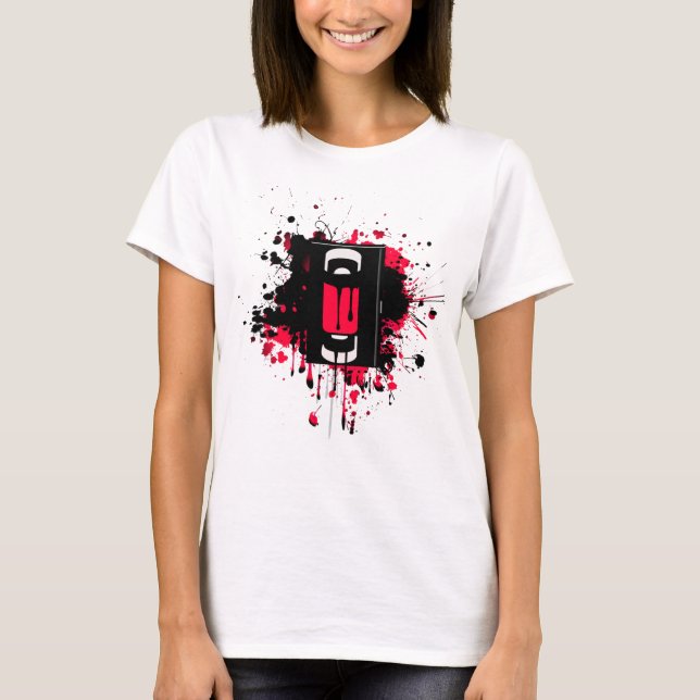T-shirt VHS Splat (Frente)