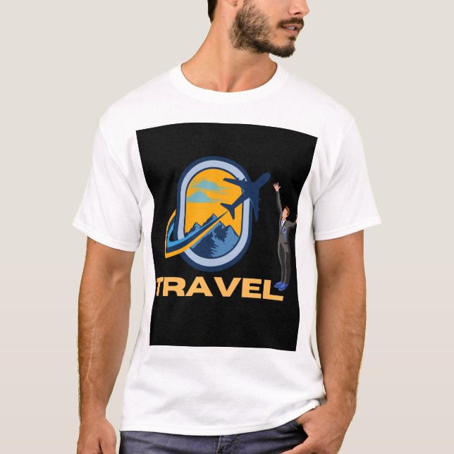 T-shirt viagem (Frente)